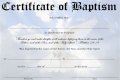 Can a baptismal certificate be use to get a passport?