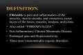 What is Fibrositis pain?