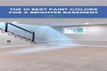 What is the best paint color for basement?