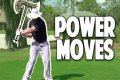 Where does your power come from in a golf swing?